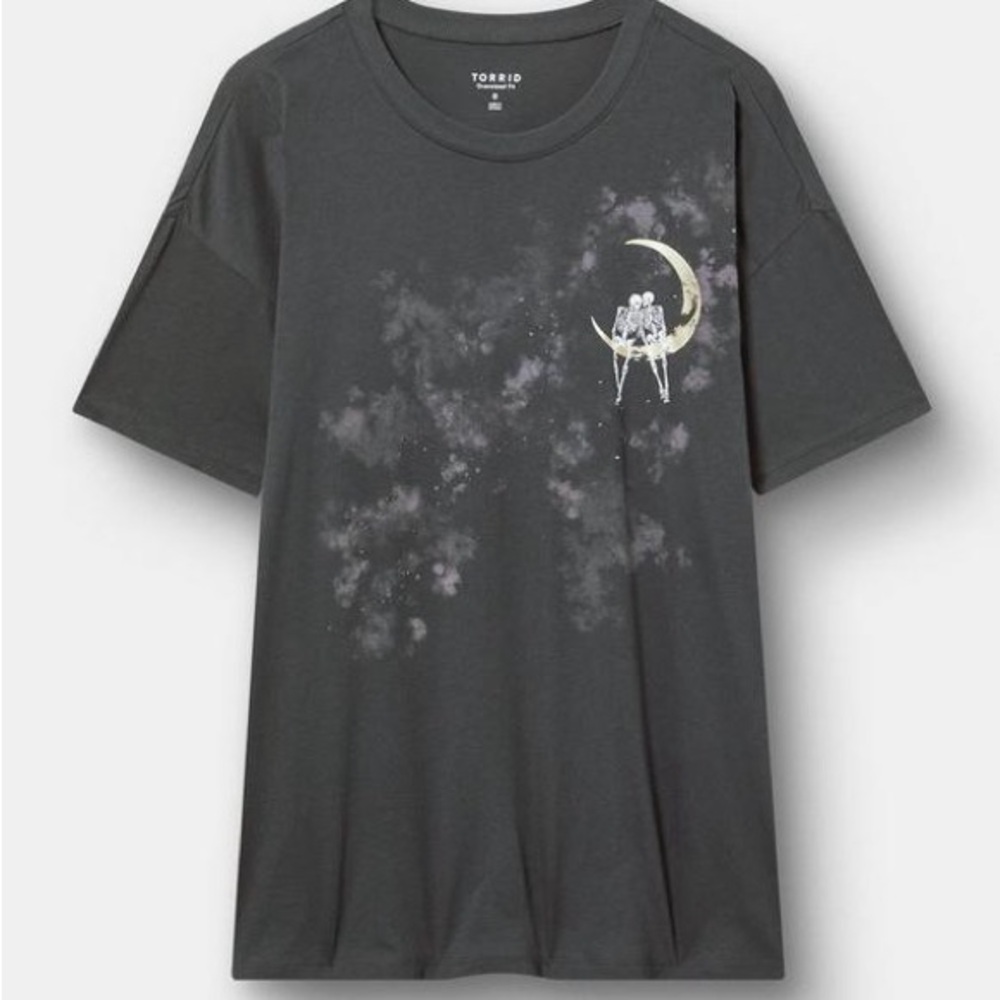 Torrid Oversized Heritage Jersey Tunic Tee